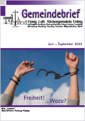 Gemeindebrief Juni bis Sept. 22