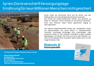 Plakat Diakonie Spendenaufruf