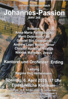 Plakat Johannespassion