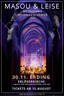 Plakat Konzert Masou&Leise