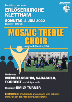 Plakat Mosaic Treble Choir