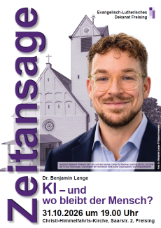 Plakat Zeitansage