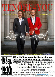 Plakat Tenöre4you